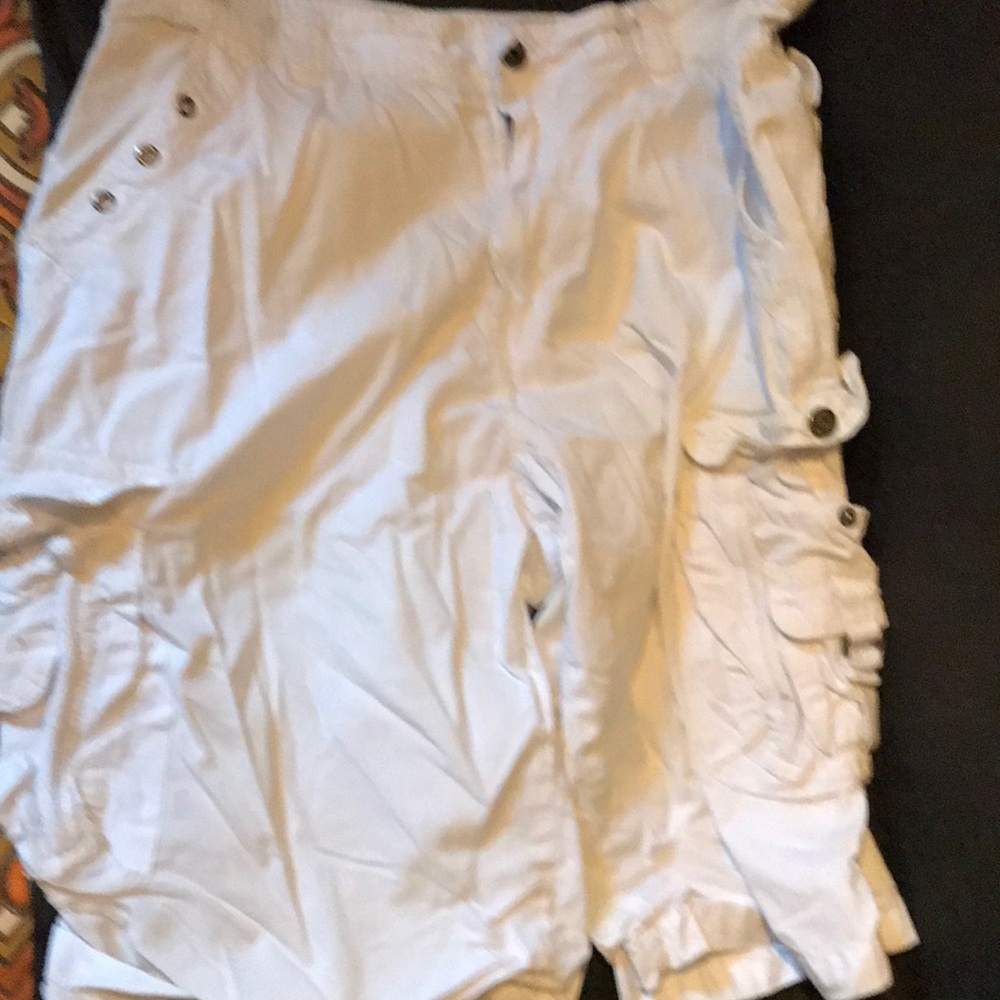 White shorts